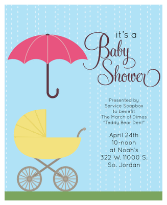 you are invited to a baby shower