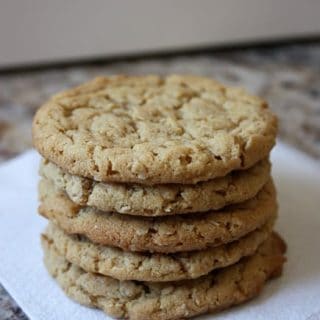 oatmeal peanut butter cookie
