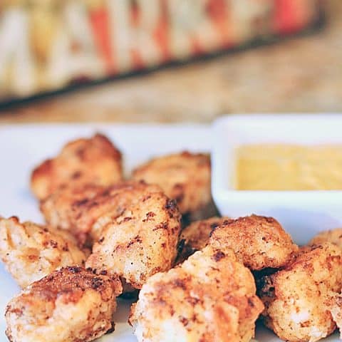 Copycat Chick-fil-A Nuggets and Chick-fil-A Sauce -- This copycat recipe comes super close to the original and is super fun to serve to kids of all ages!