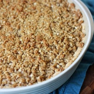 Dutch apple pie
