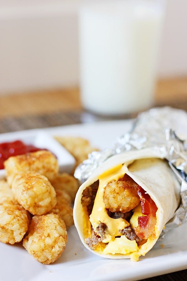 Sonic Ultimate Meat and Cheese Burrito