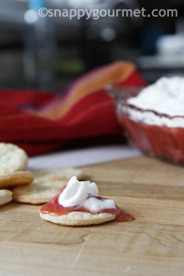 Strawberry pie dip