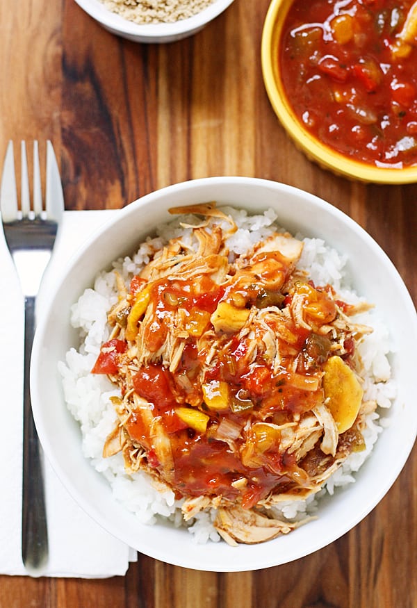 Slow Cooker Mango Chicken