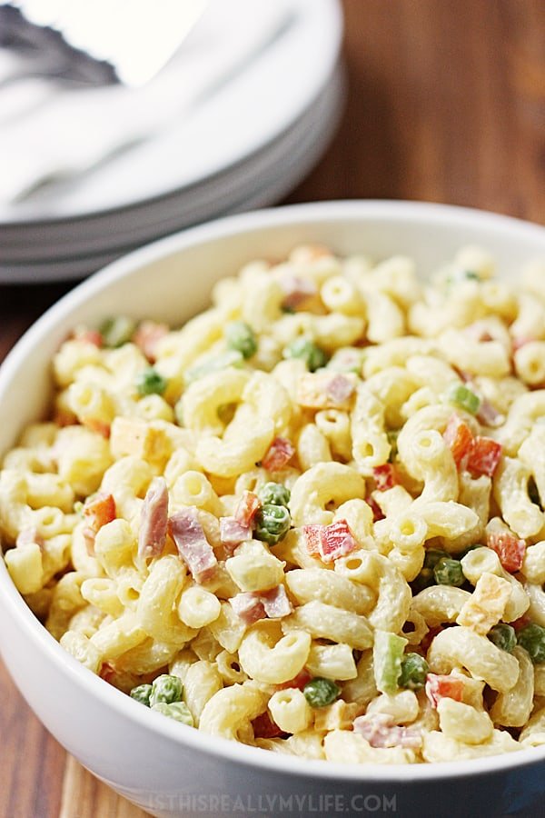 Homestyle Macaroni Salad - Half-Scratched