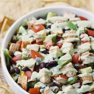 Tequila lime chopped chicken salad