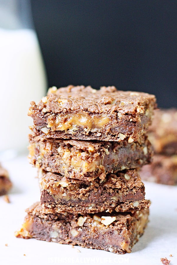 Caramel Brownies Made With German Chocolate Cake Mix Caramel Brownies Made With German Chocolate Cake Mix