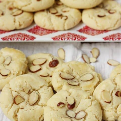 Chinese almond cookies for Chinese New Year