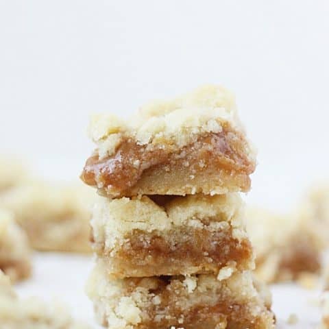 Salted Caramel Butter Bars