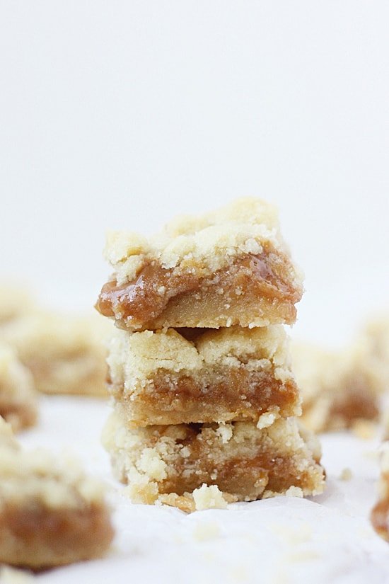 Salted Caramel Butter Bars