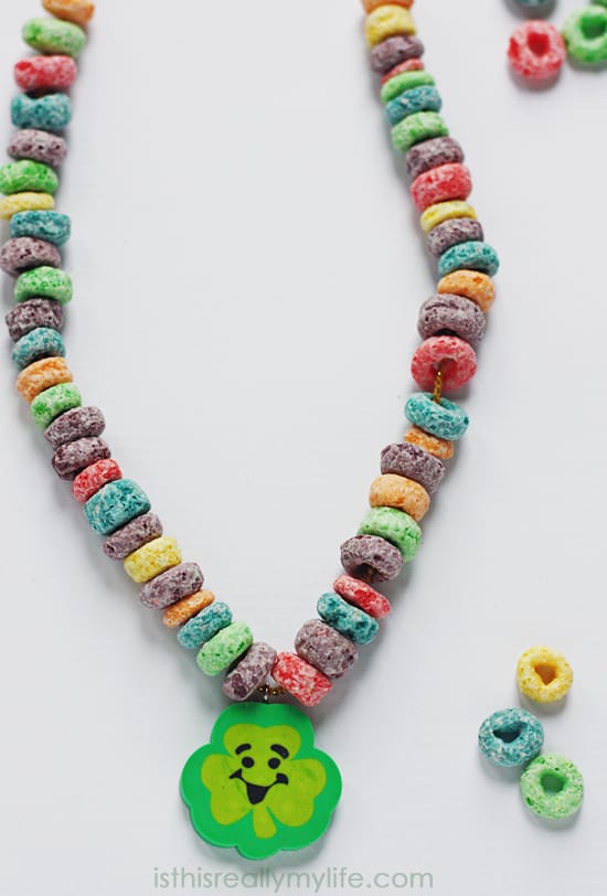 st patricks day necklaces for children