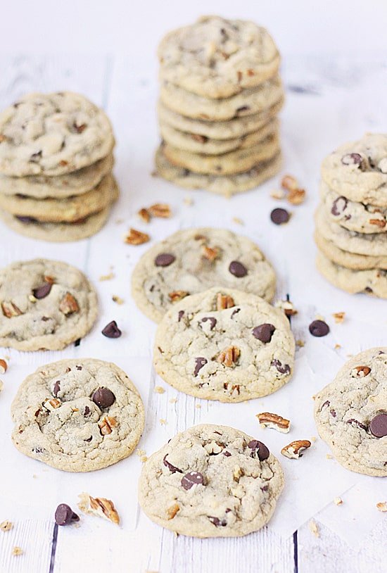 Grandma's Chocolate Chip Pecan Cookies HalfScratched