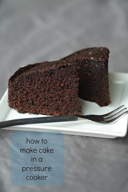 How to make cake in the pressure cooker
