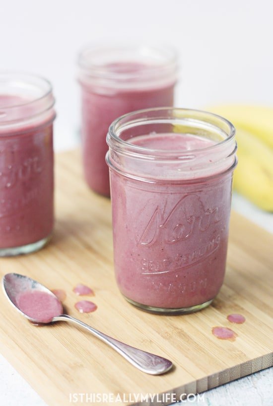 AntioxidantPacked Tropical Berry Smoothie HalfScratched
