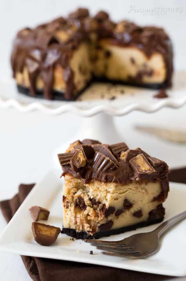 peanut butter cup cheesecake