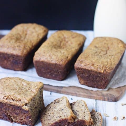 Sour Cream Banana Bread -- the sour cream makes this the most divine banana bread you will ever bake. Freezes well and perfect for gift giving...and eating.