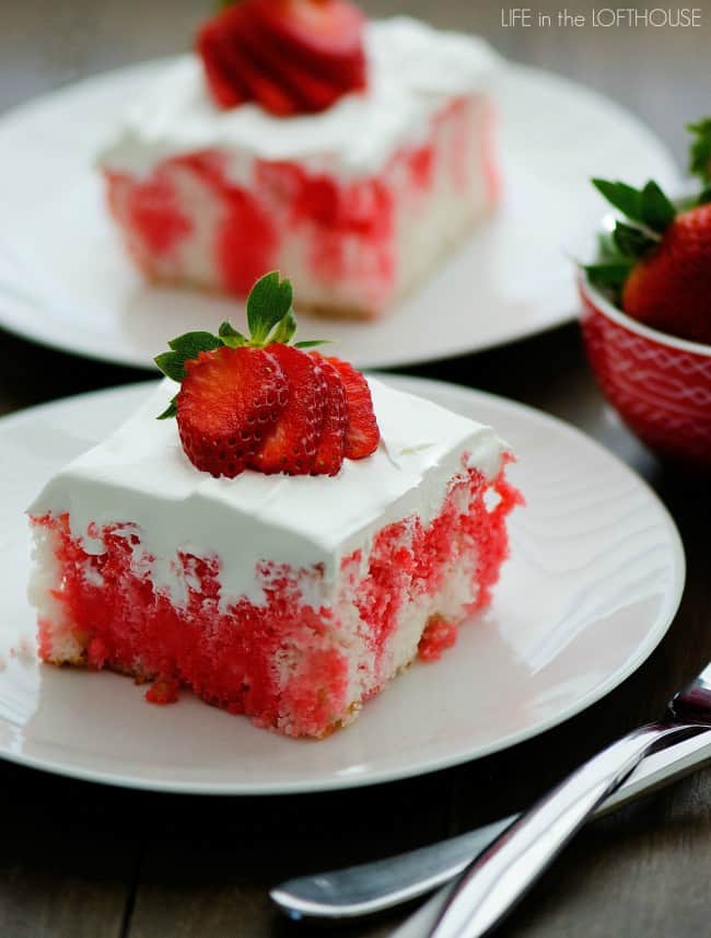 Chocolate Jello Poke Cake Chocolate Jello Poke Cake