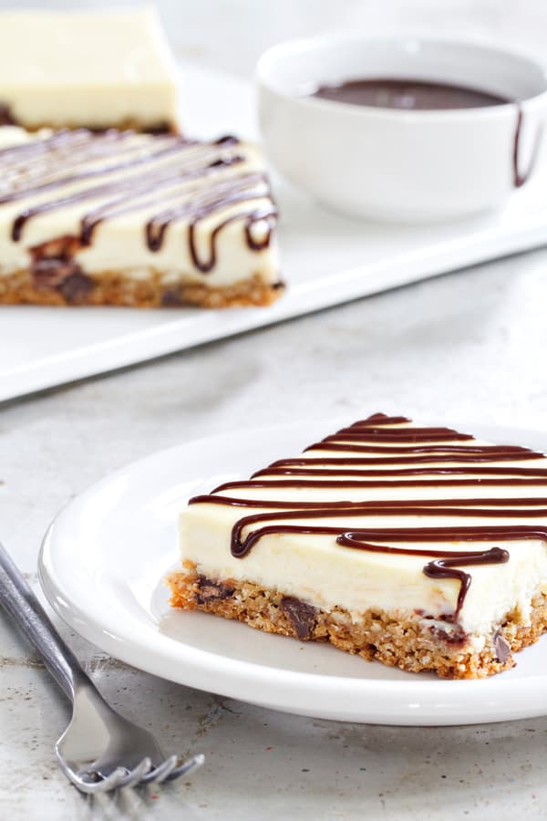 Oatmeal chocolate chip cheesecake bars - pressure cooker dessert recipe