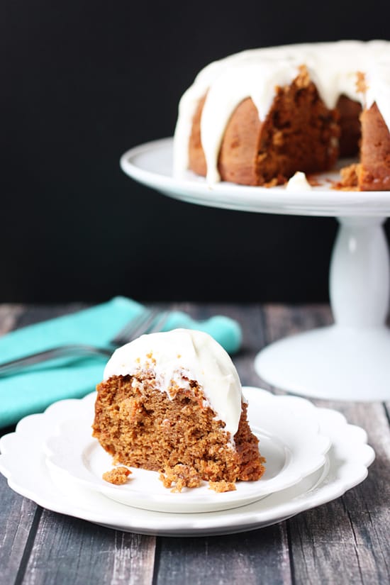 Sour Cream Carrot Bundt Cake