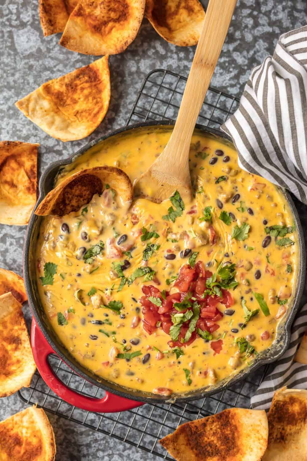 Loaded cowboy queso