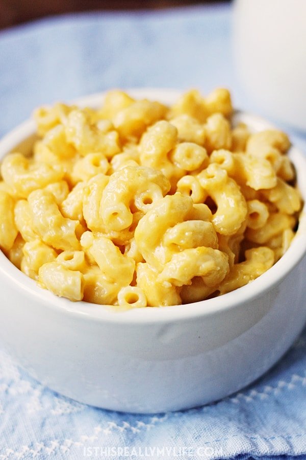 Slow Cooker Mac and Cheese | Half-Scratched