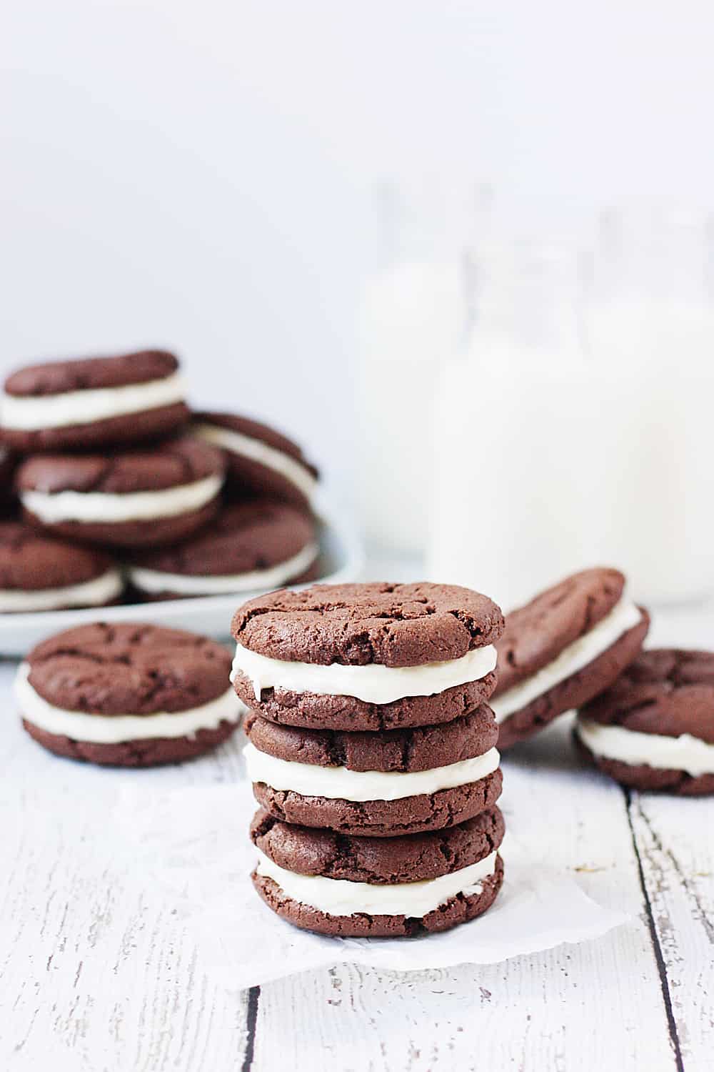 Cake Mix Oreo Cookies