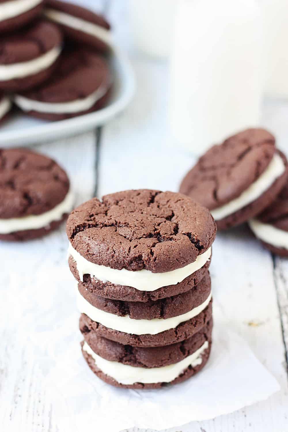 Cake Mix Oreo Cookies