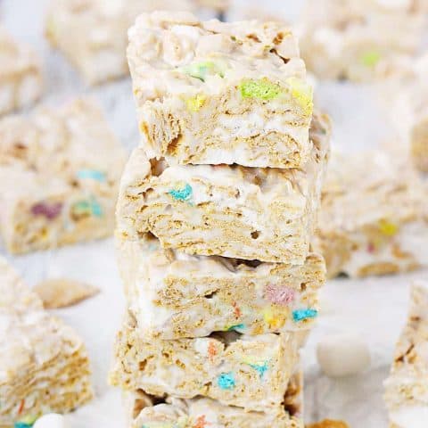 Lucky Charms Frosted Flakes Marshmallow Treats