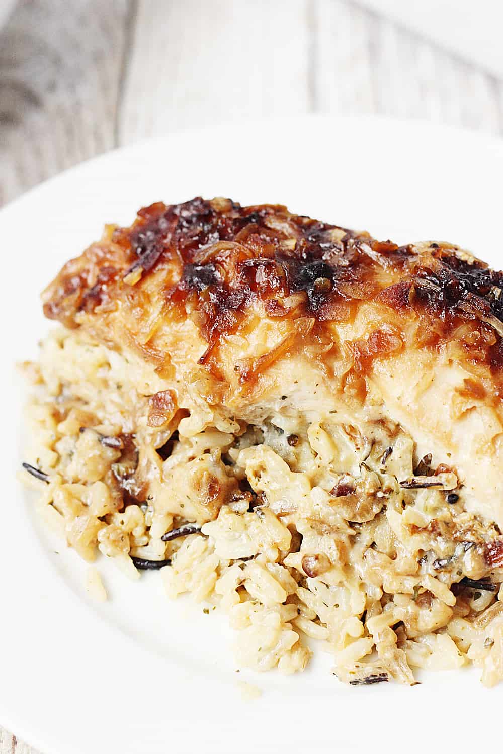 easy best 4 ingredient lipton onion soup mix chicken and rice casserole