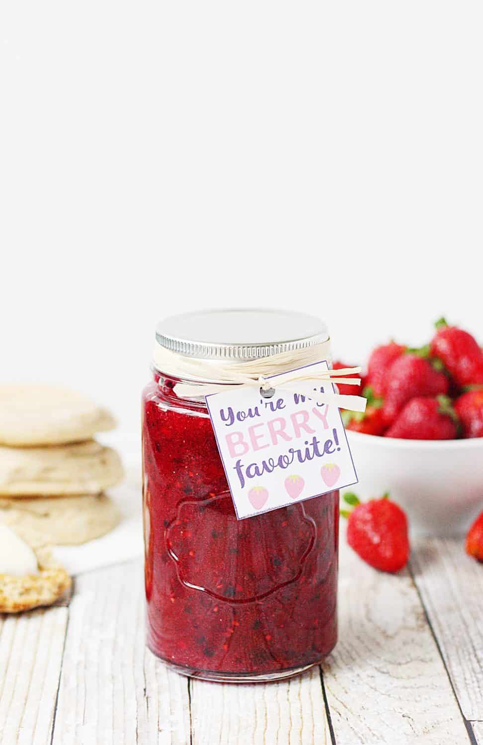 Easy Mixed Berry Freezer Jam