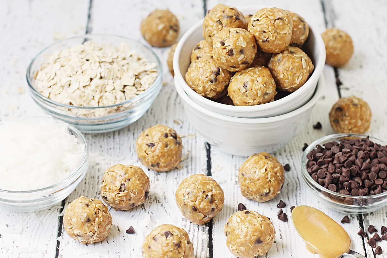 Double Peanut Butter Protein Balls