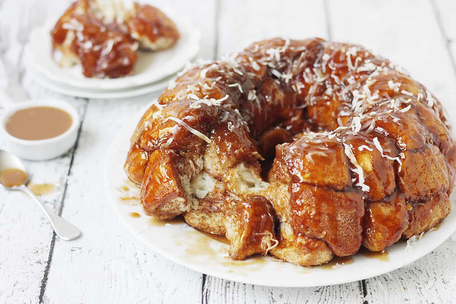 Easy Coconut Caramel Monkey Bread