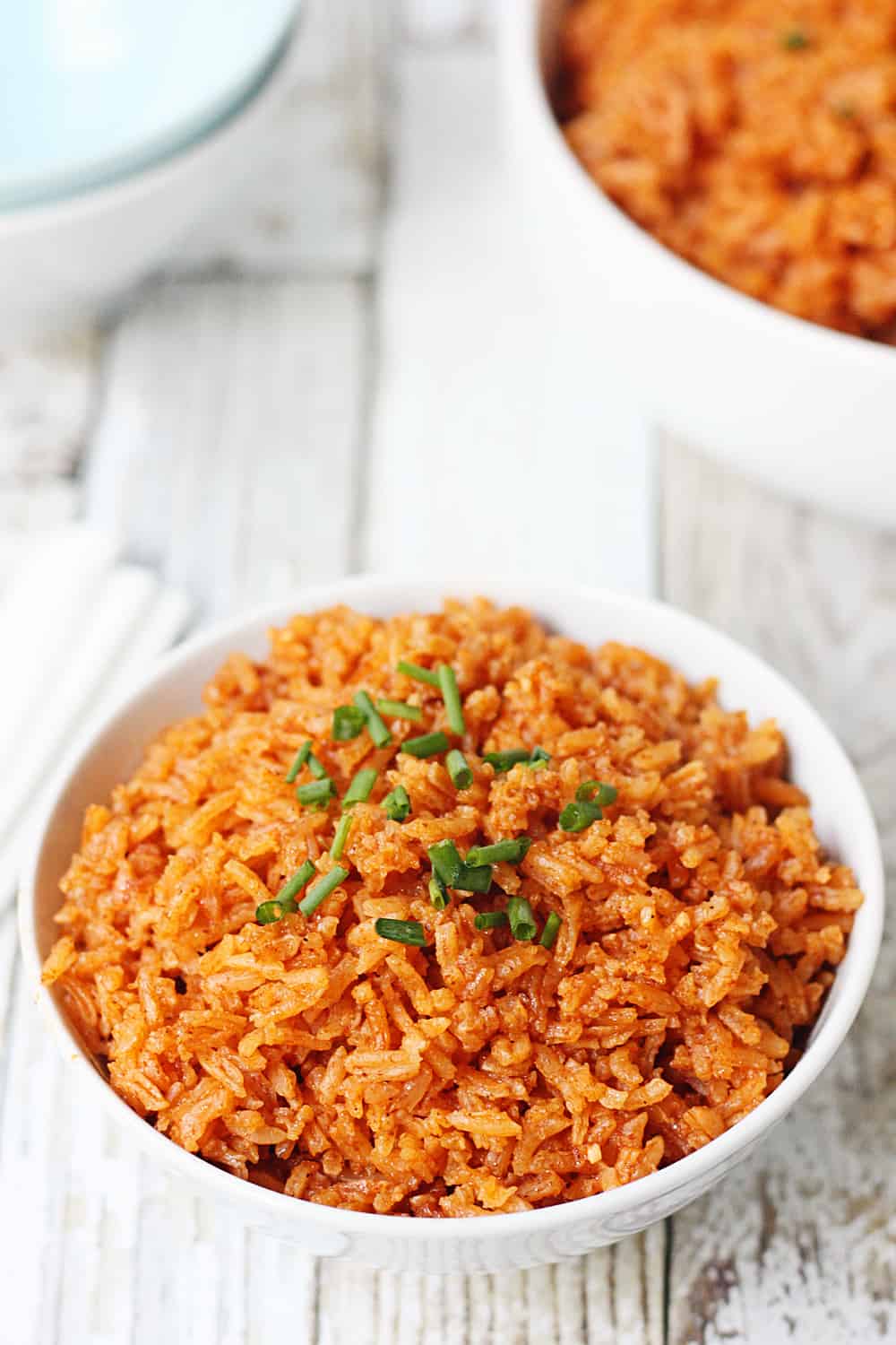 Easy Instant Pot Mexican Rice Half Scratched