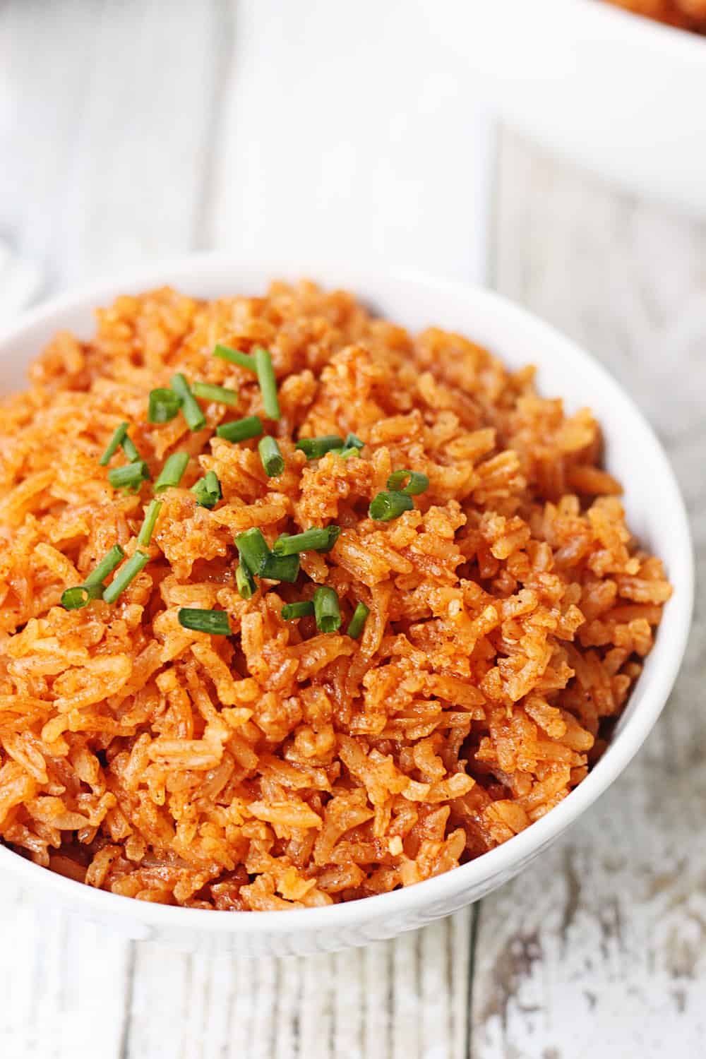 Easy Instant Pot Mexican Rice close-up.