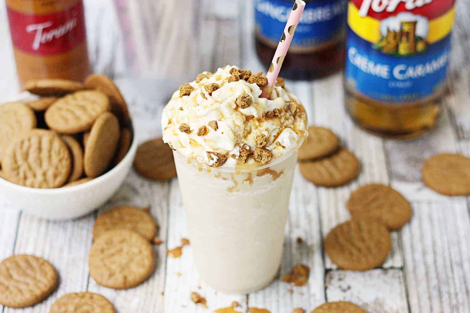 Gingerbread Cookie Cream Frappe