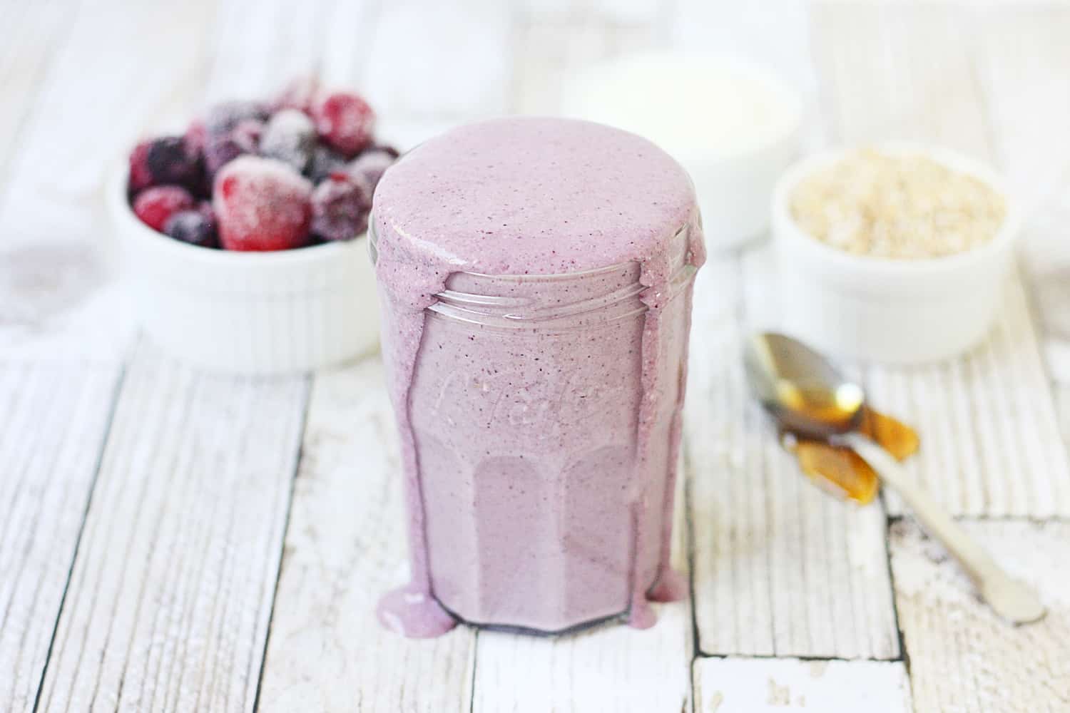 Mixed Berry Protein Smoothie