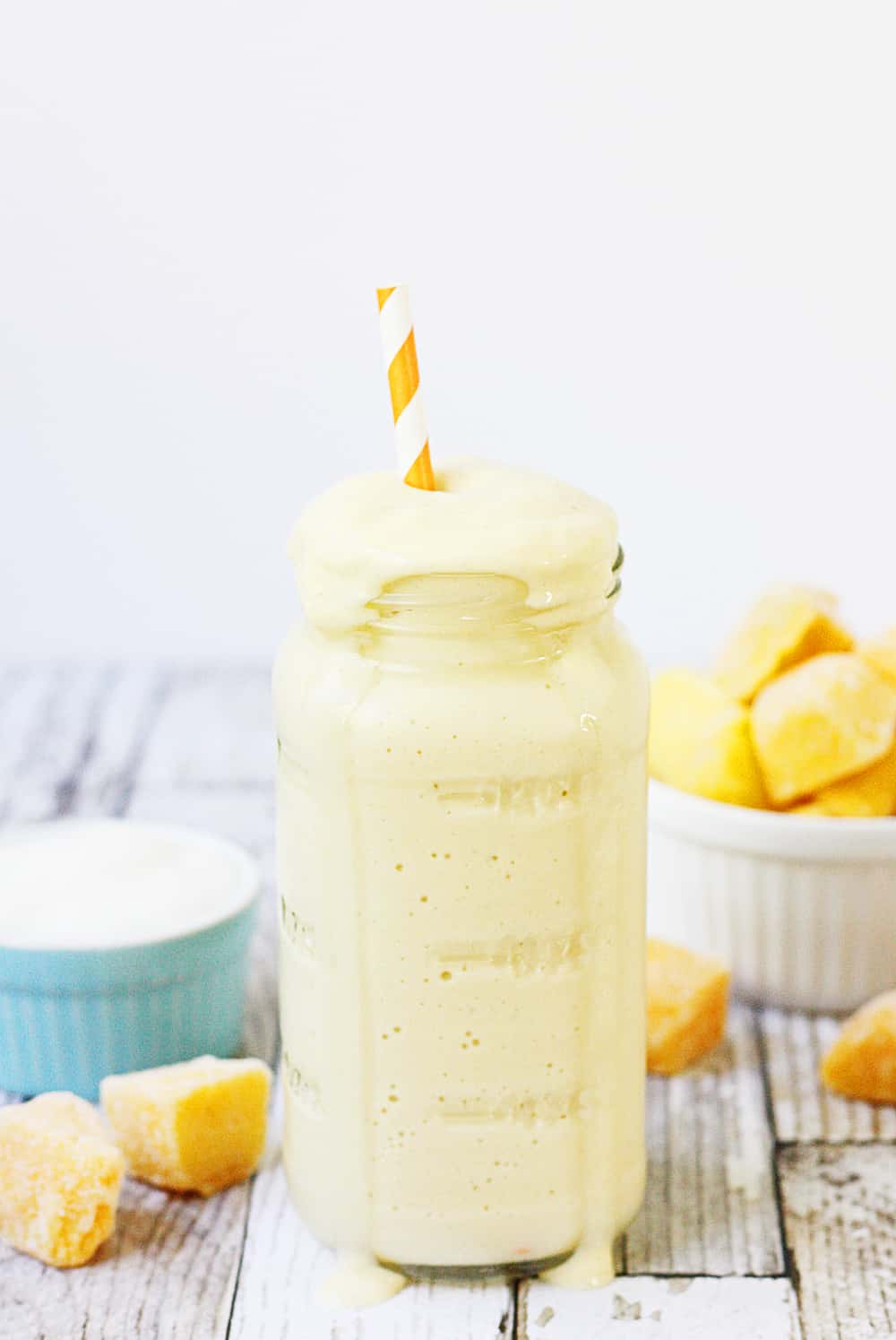 Easy Mango Protein Smoothie