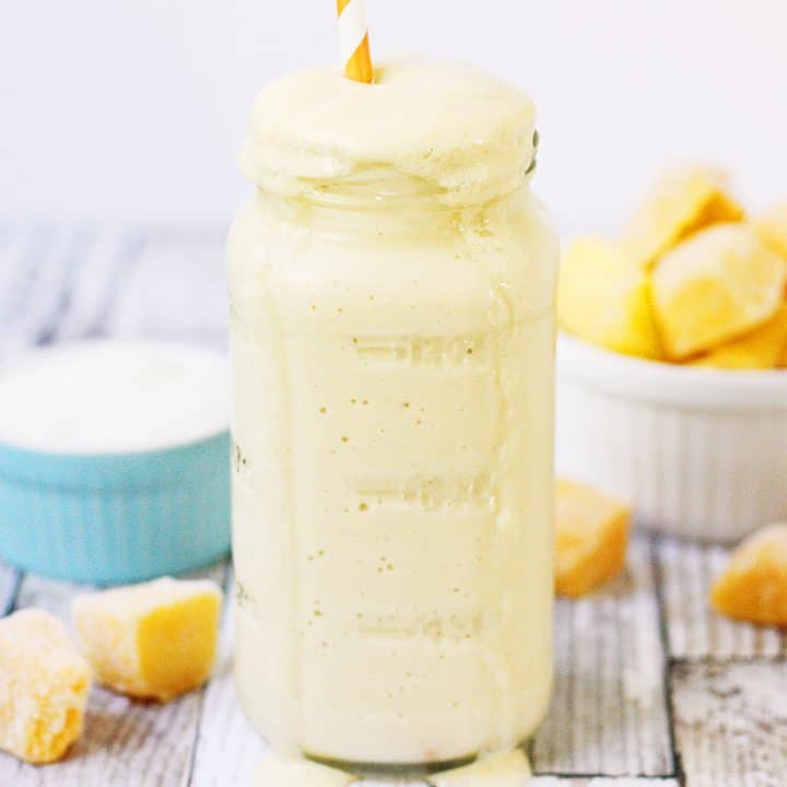 Easy Mango Protein Smoothie