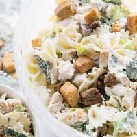 Best Bowtie Chicken Caesar Salad
