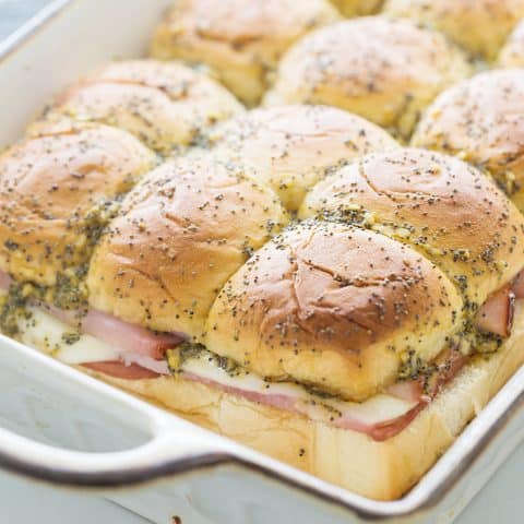 Hawaiian Ham and Cheese Sliders