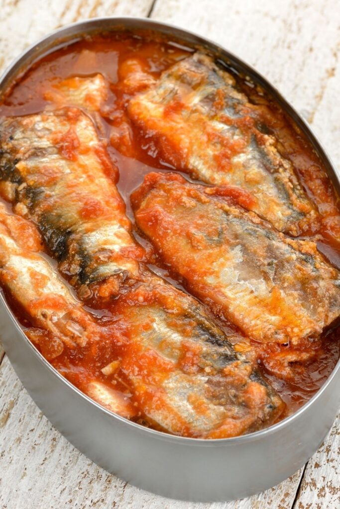 Canned Sardines in Tomato Sauce