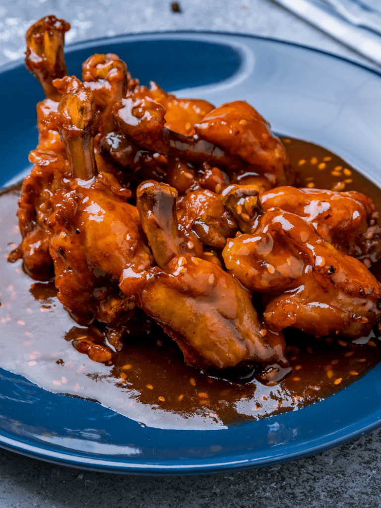 Chicken Wings With Honey Gold Chicken Wing Sauce