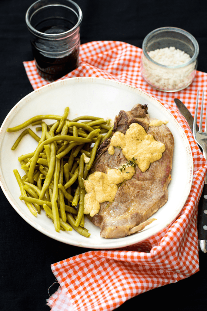 Oven Baked Bone-In Pork Chops