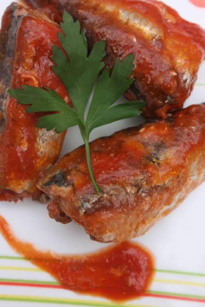 Canned Sardines in Tomato Sauce