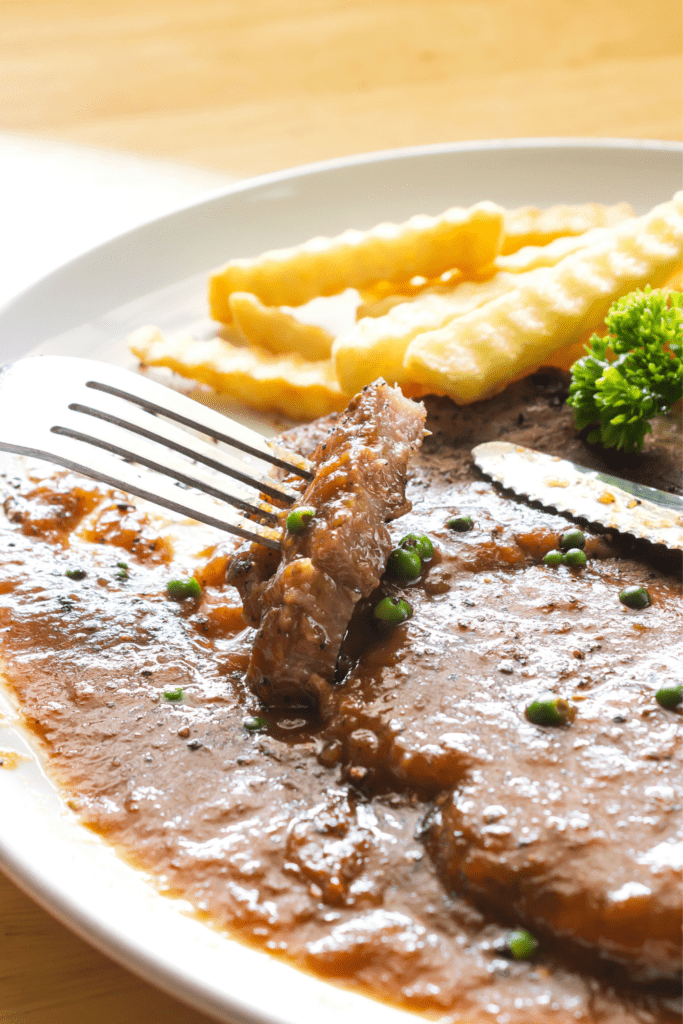 ribeye steak in crock pot