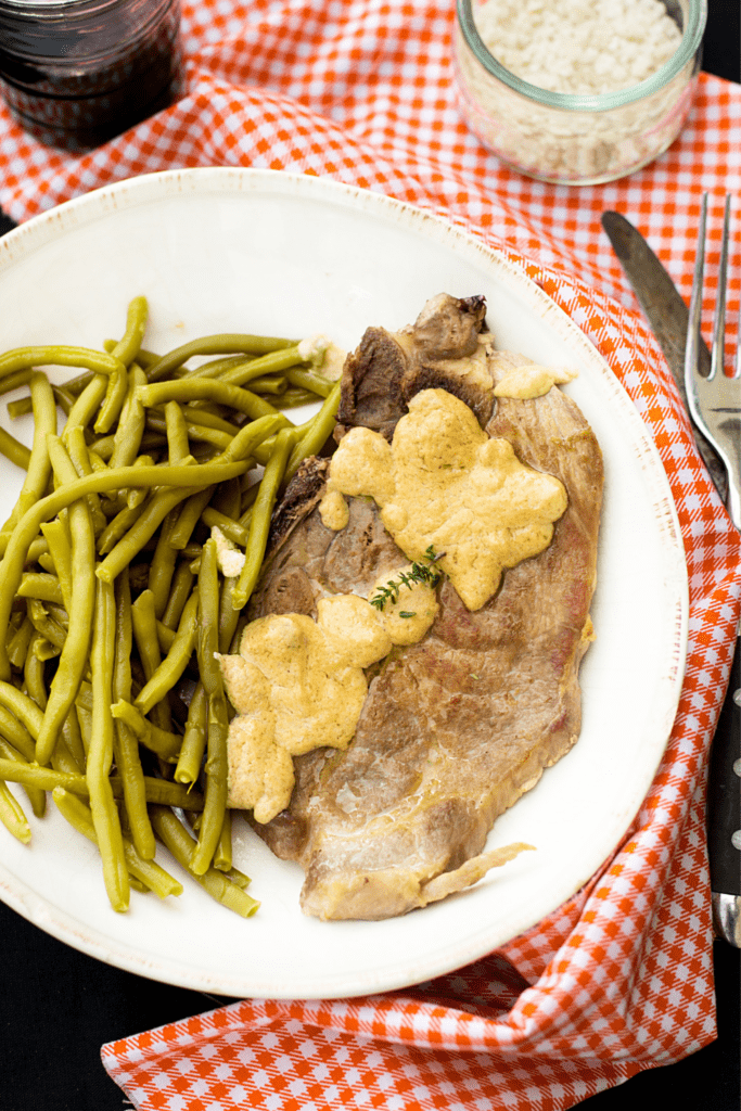 Oven Baked Bone-In Pork Chops