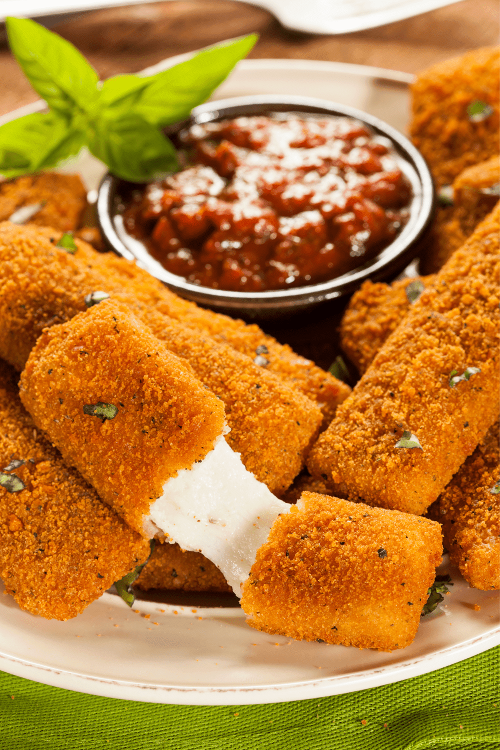 How to Cook TGI Friday's Mozzarella Sticks in the Air Fryer Half