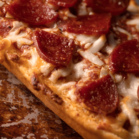 Red Baron French Bread Pizza Air Fryer.