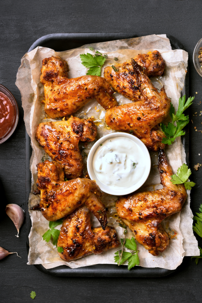 Tyson Frozen Chicken Wings in air fryer