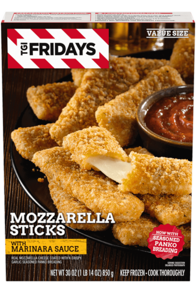 TGI Friday's mozzarella sticks