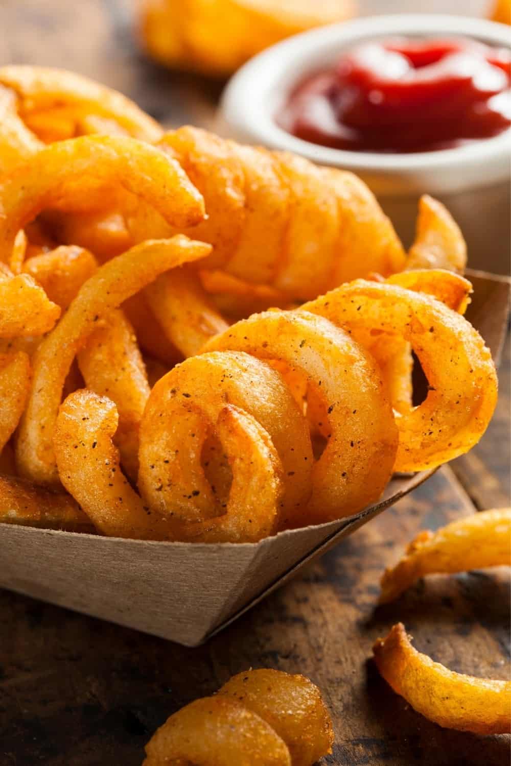 How to Cook Arby's Curly Fries in the Air Fryer HalfScratched